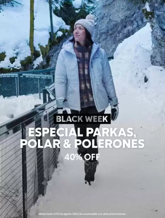 Black week! Hasta 40% Off.