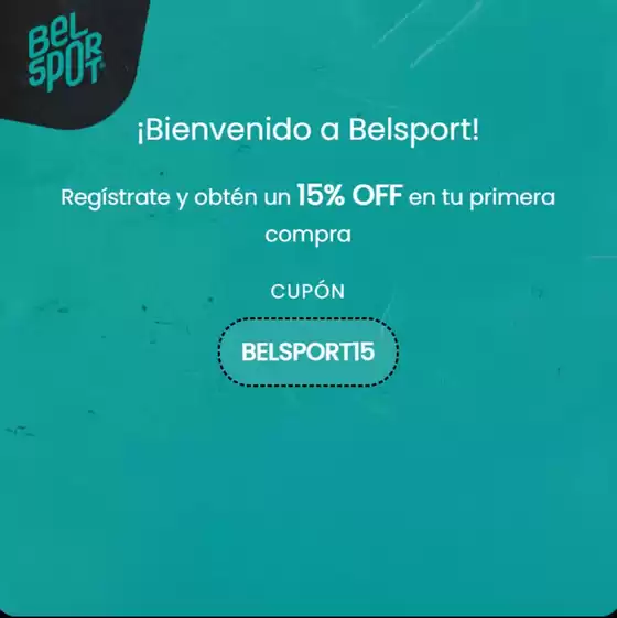 Catálogo Belsport en Coquimbo | Obtén un 15% Off en tu prima compra! | 2025-08-01T00:00:00.000Z - 2025-08-22T00:00:00.000Z