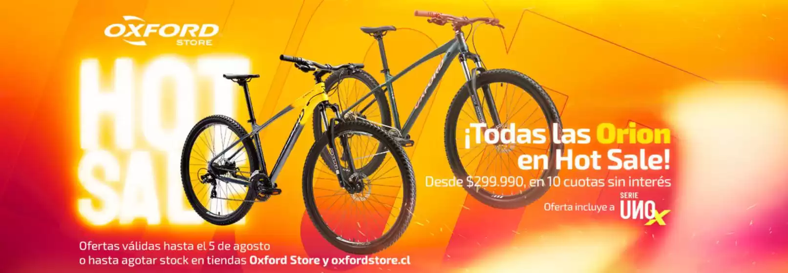 Catálogo Oxford Bikes en Coquimbo | Oferta exclusivos! | 2025-08-01T00:00:00.000Z - 2025-08-16T00:00:00.000Z