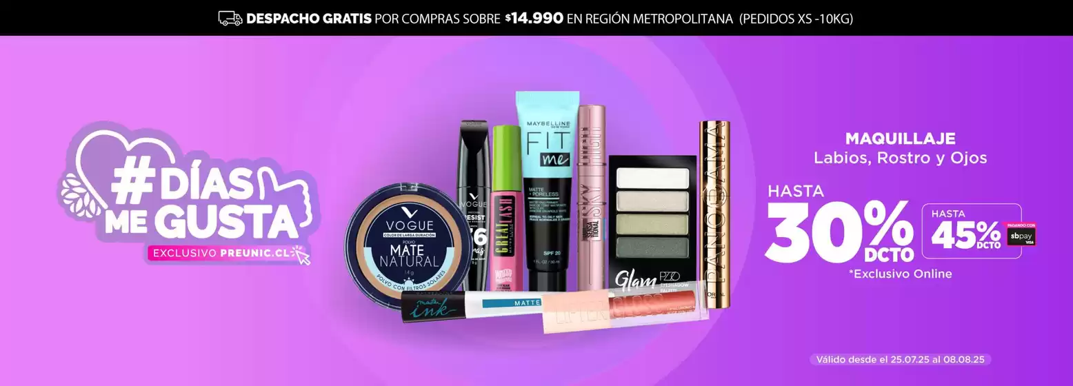 Gran variedad de ofertas
