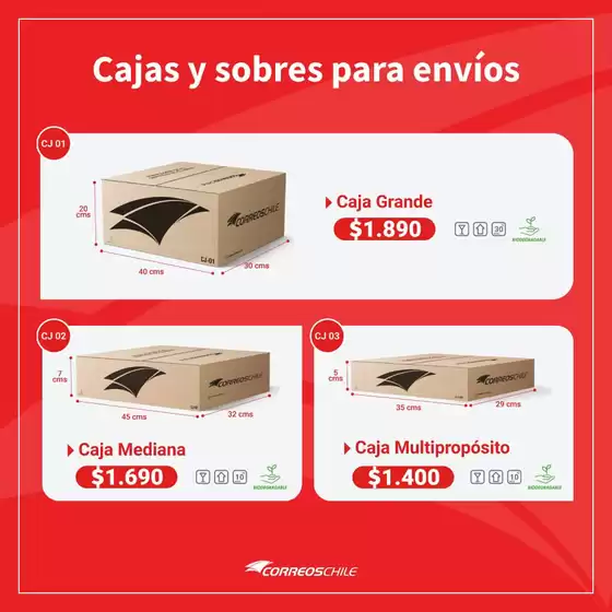 Un tamaño para cada necesidad!