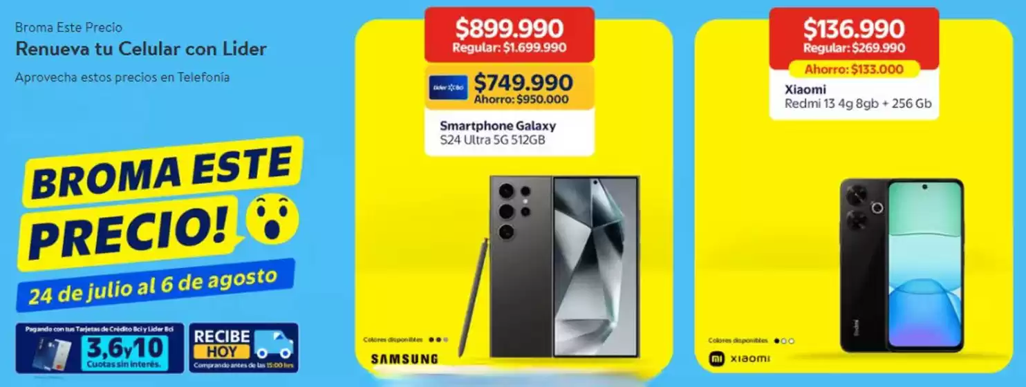 Oferta exclusivos!