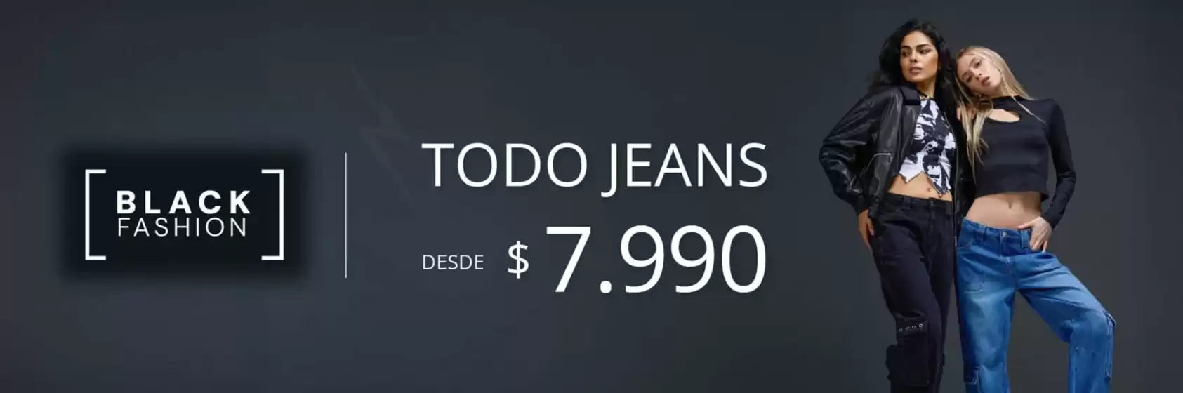 Black fashion! Hasta 60% Off.