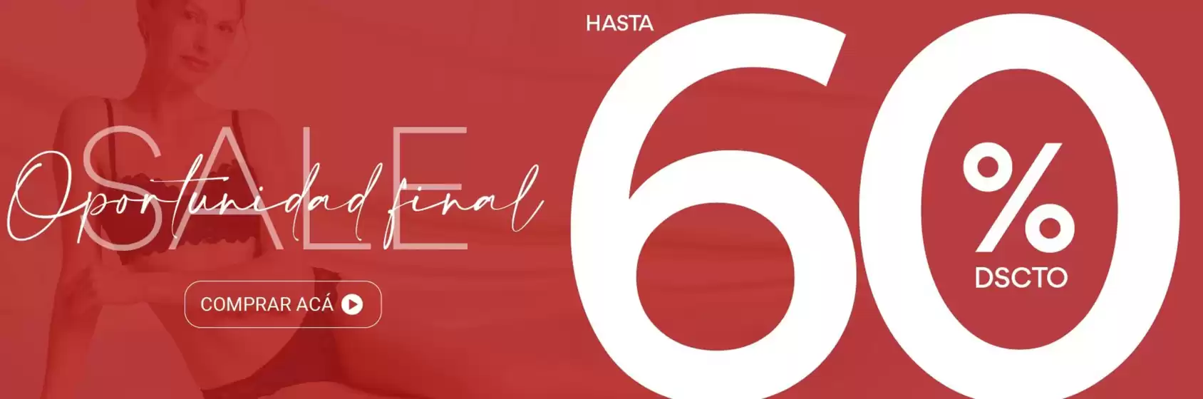 Hasta 60% dcto