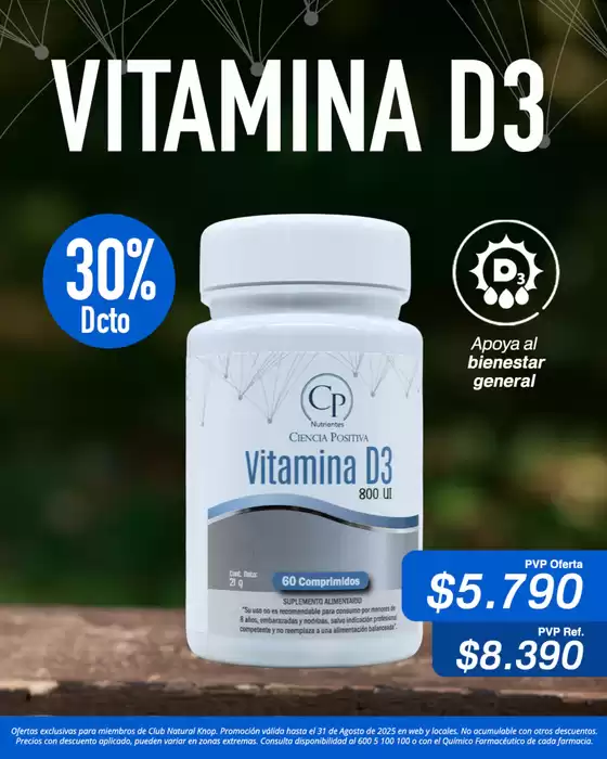 Catálogo Farmacias Knop en Santa Cruz | Grandes descuentos en productos seleccionados | 2025-08-05T00:00:00.000Z - 2025-08-31T00:00:00.000Z