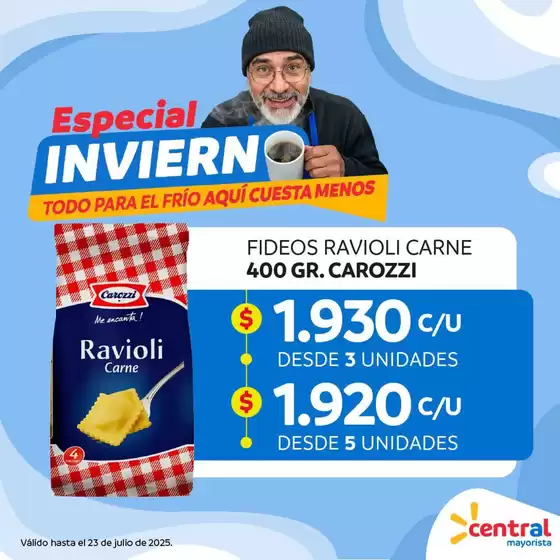 Catálogo Central Mayorista en Victoria | Grandes descuentos en productos seleccionados | 2025-08-05T00:00:00.000Z - 2025-08-19T00:00:00.000Z