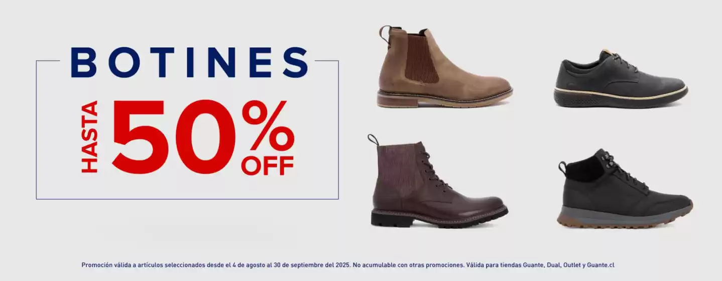 Catálogo Guante Zapatos en Alto Hospicio | Hasta 50% Off! | 2025-08-06T00:00:00.000Z - 2025-08-21T00:00:00.000Z