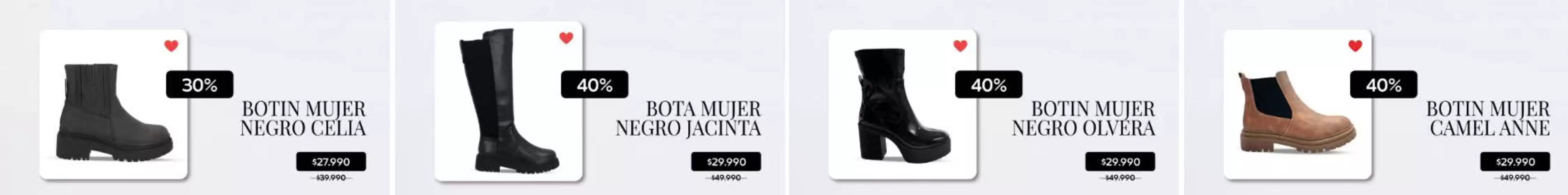 Winter sale! Hasta 40% Off.