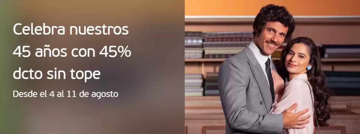 Hasta 45% dcto!