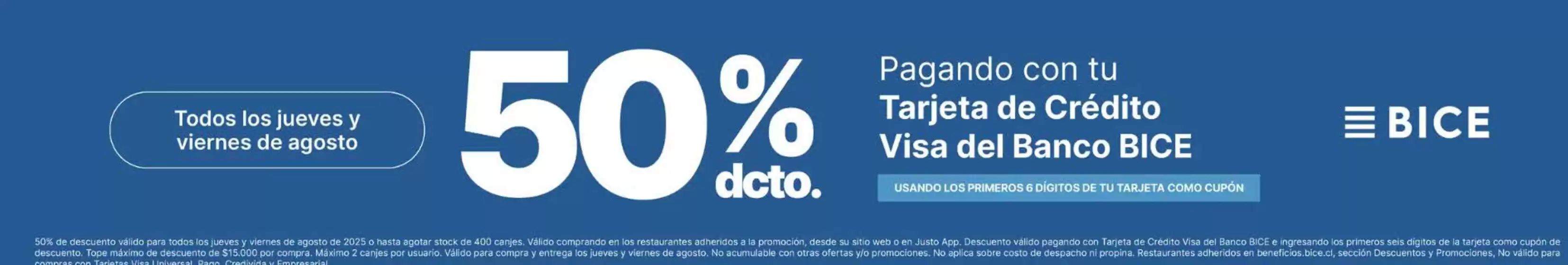 Hasta 50% dcto!