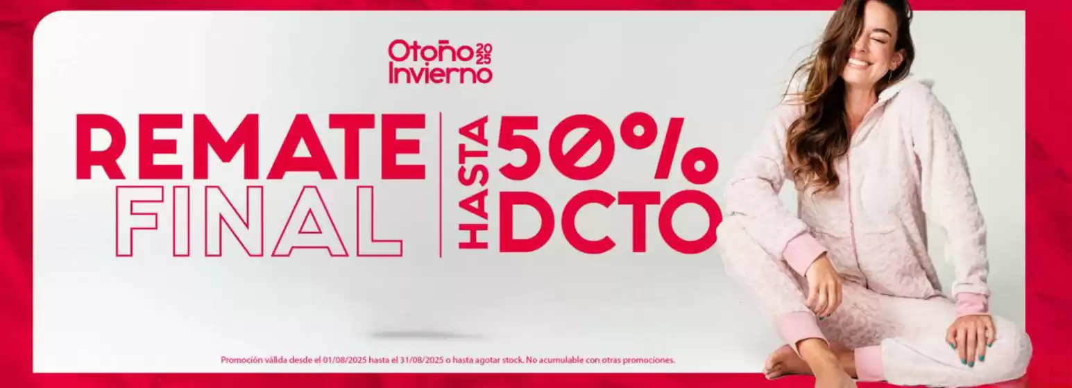 Hasta 50% dcto!