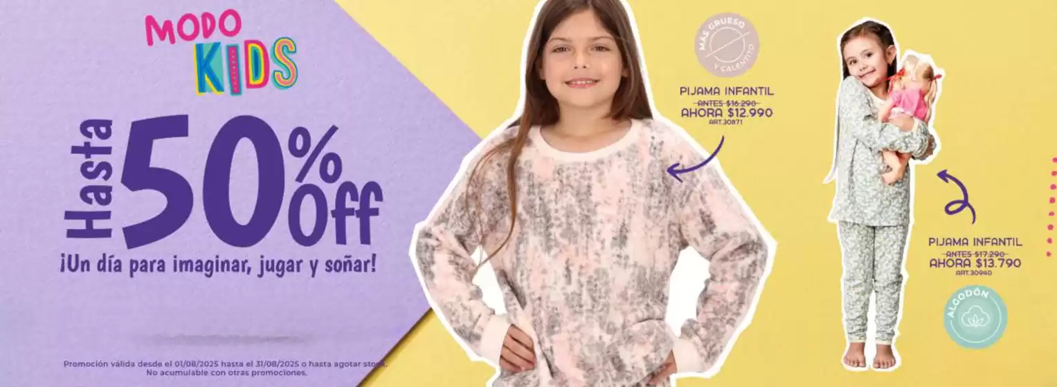 Hasta 50% dcto!