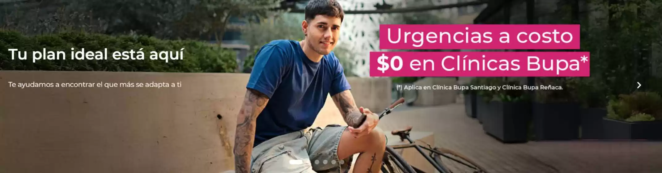Urgencias a costo $0 en Clínicas Bupa!