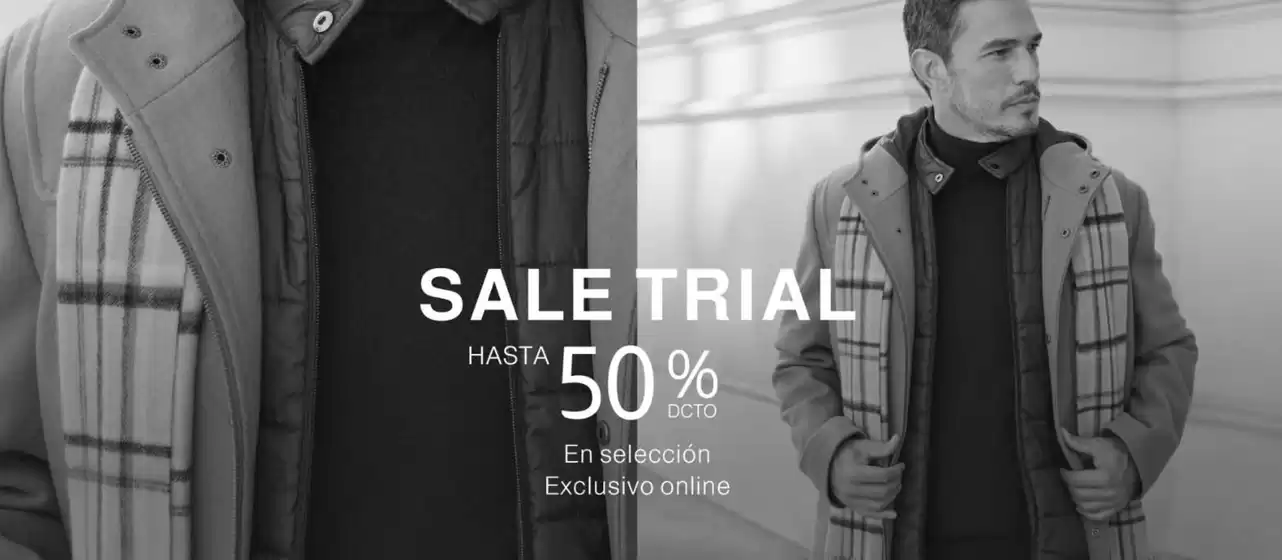 Sale Trial! Hasta 50% dcto.