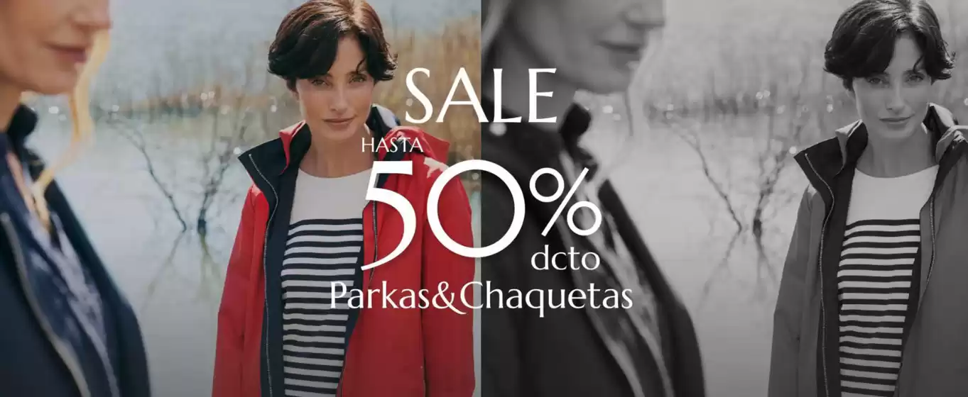 Sale! Hasta 50% dcto.