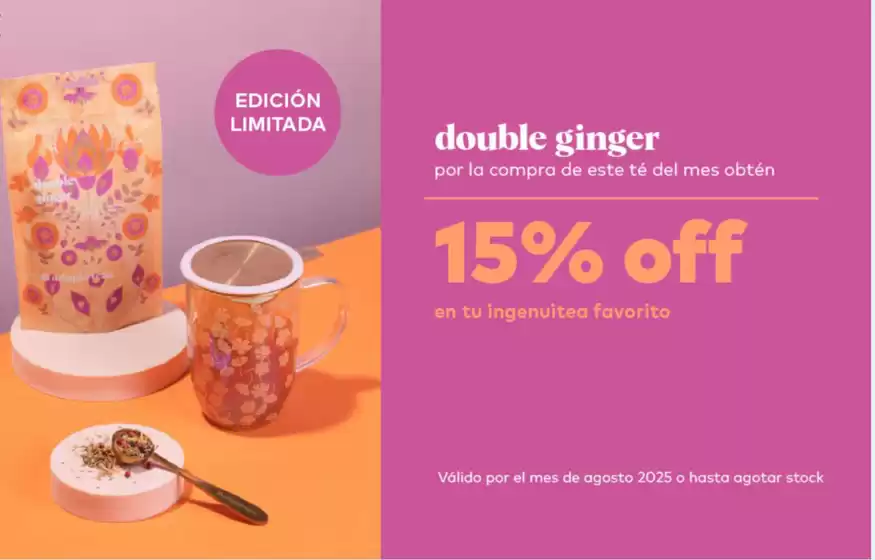 Hasta 15% Off!