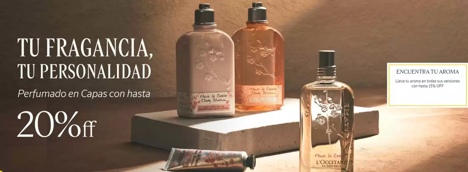 Perfumado en Capas con hasta 20% Off!