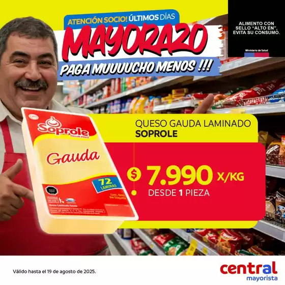 Catálogo Central Mayorista en Ovalle | Gangas exclusivas | 2025-08-13T00:00:00.000Z - 2025-08-19T00:00:00.000Z