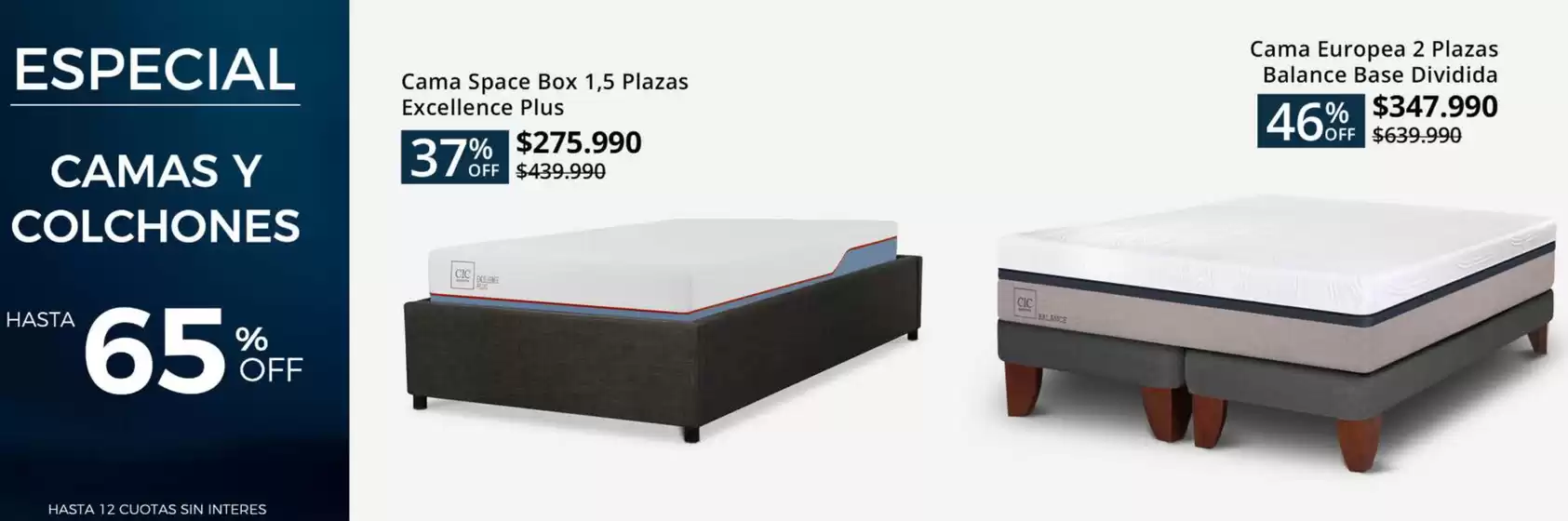 Hasta 65% Off!