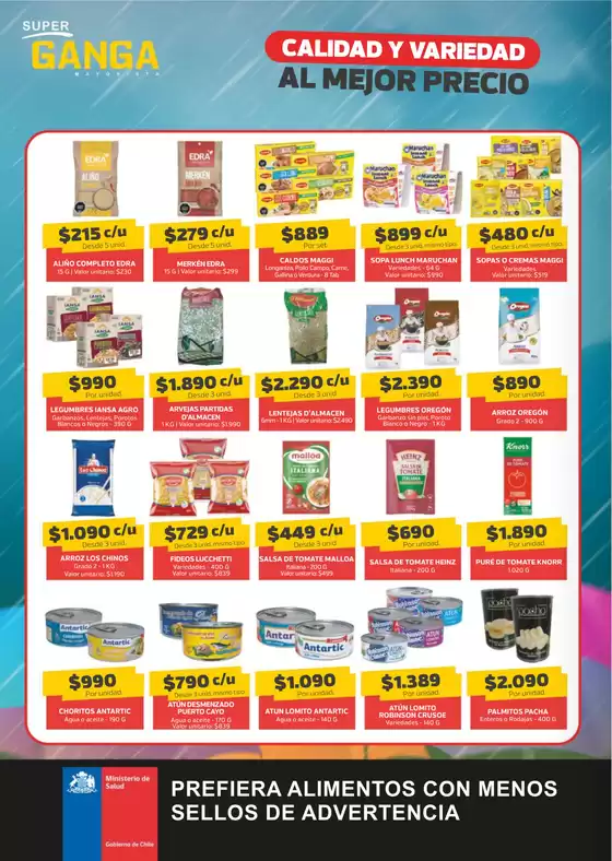 Ofertas principales para ahorradores
