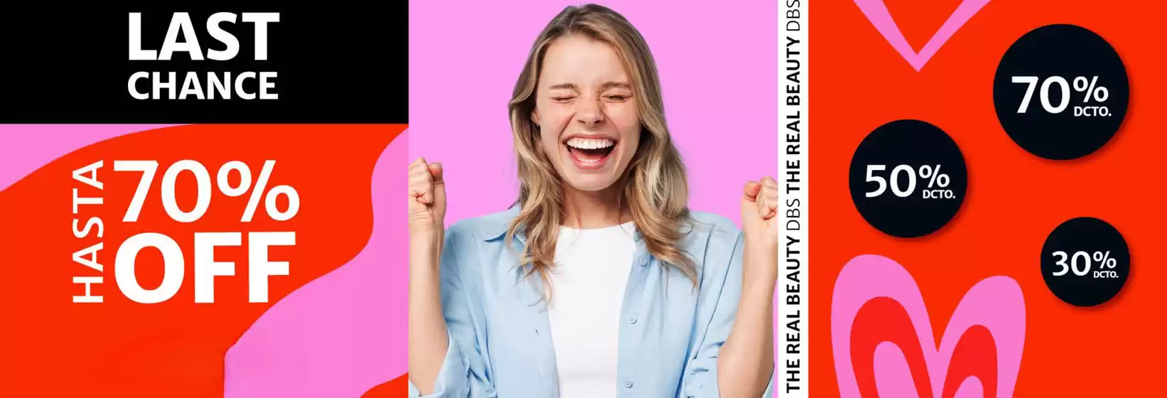 Hasta 70% Off!
