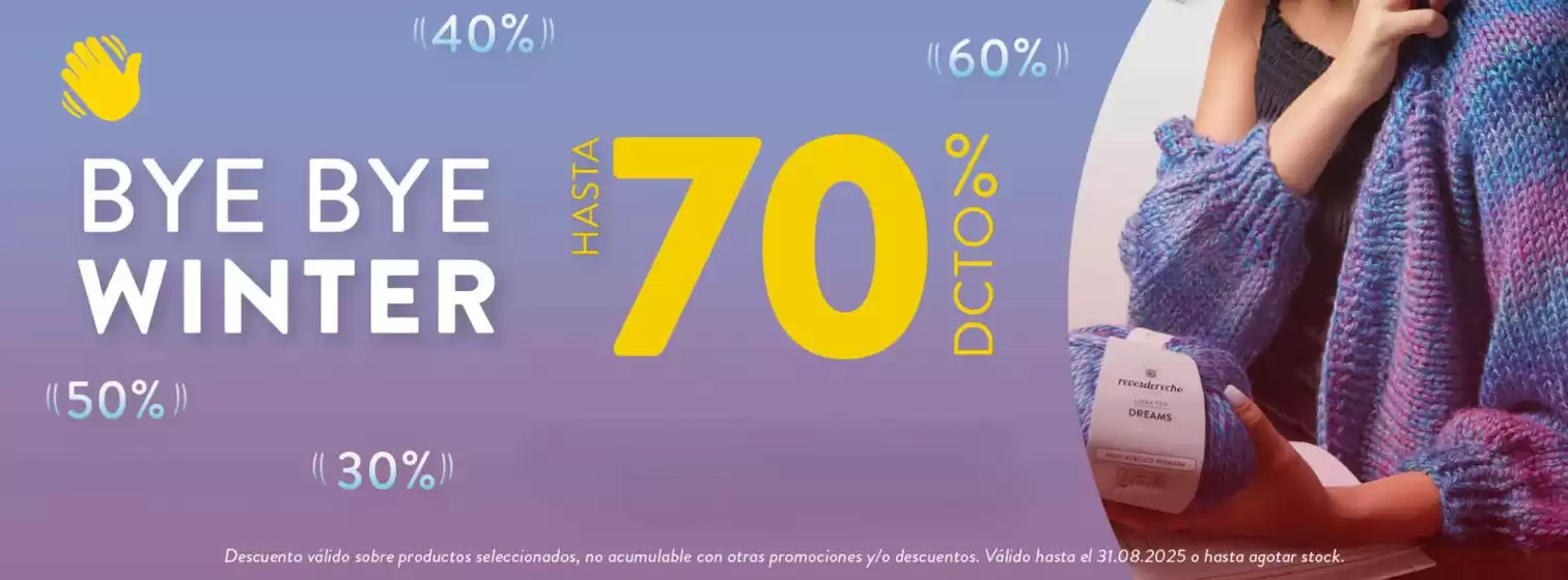 Hasta 70% dcto!