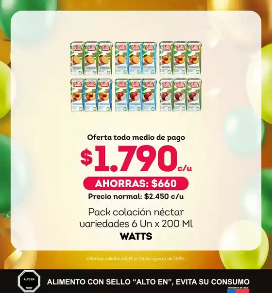 Catálogo Tottus en Arica | Descubre ofertas atractivas | 2025-08-19T00:00:00.000Z - 2025-08-25T00:00:00.000Z