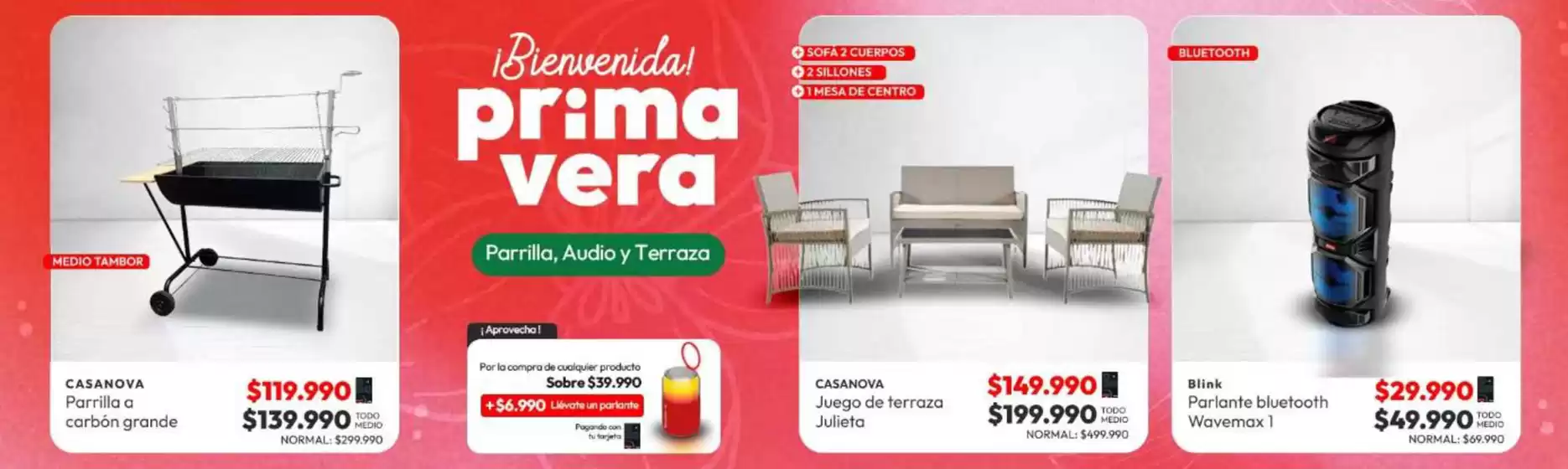 Bienvenida prima vera!