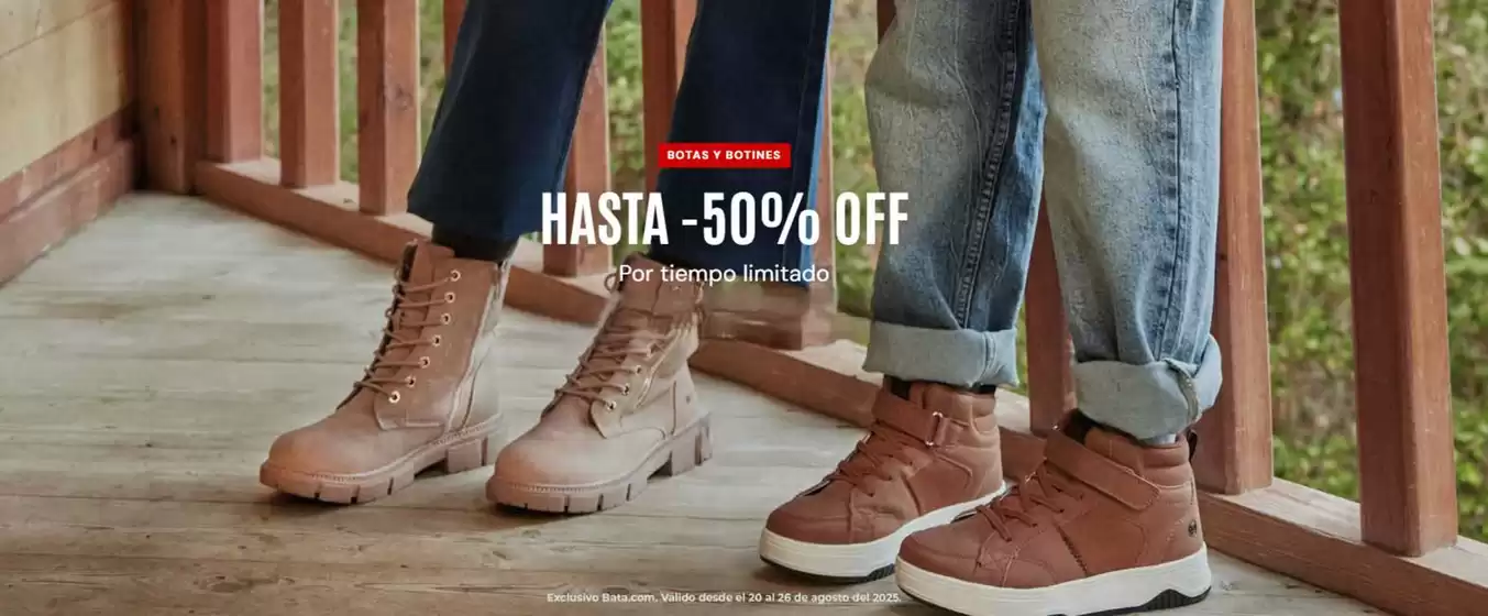 Hasta -50% Off!
