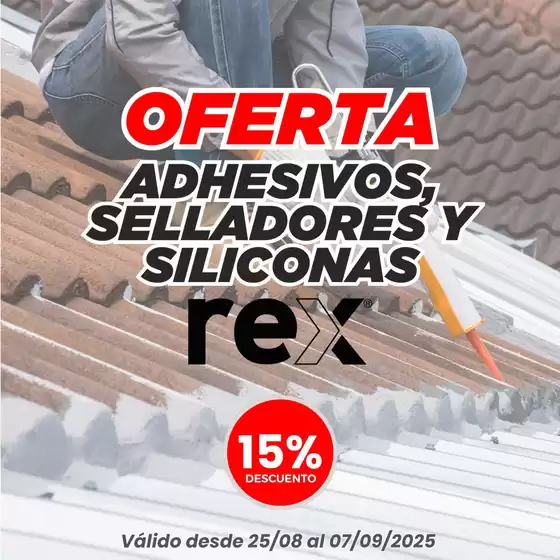 Catálogo Ferretería el Águila en Concepción | Oferta adhesivos, selladores y siliconas! | 2025-08-26T00:00:00.000Z - 2025-09-09T00:00:00.000Z