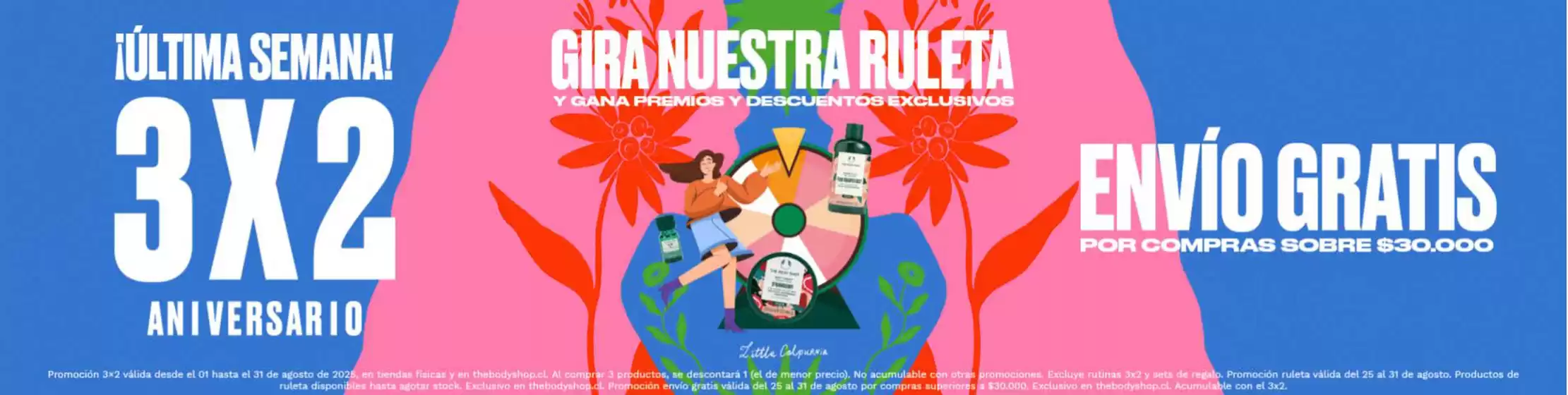 Catálogo The Body Shop en Antofagasta | Envío gratis! | 2025-08-26T00:00:00.000Z - 2025-09-10T00:00:00.000Z