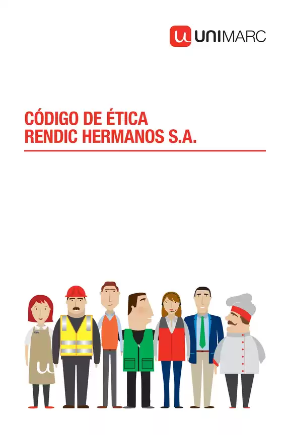 Catálogo Unimarc en Antofagasta | SMU RRHH CODIGO ETICA RENDIC HERMANOS | 2025-08-26T00:00:00.000Z - 2025-09-09T00:00:00.000Z