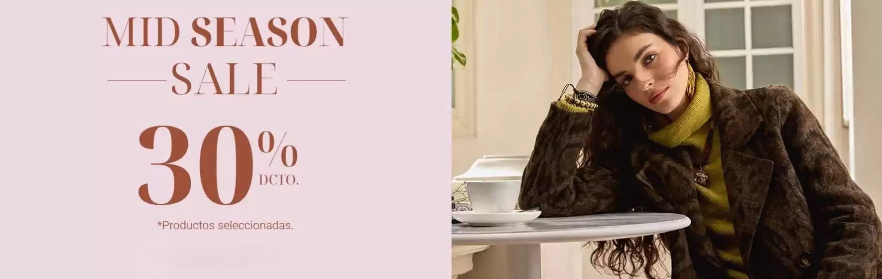 Mid season sale 30% dcto!