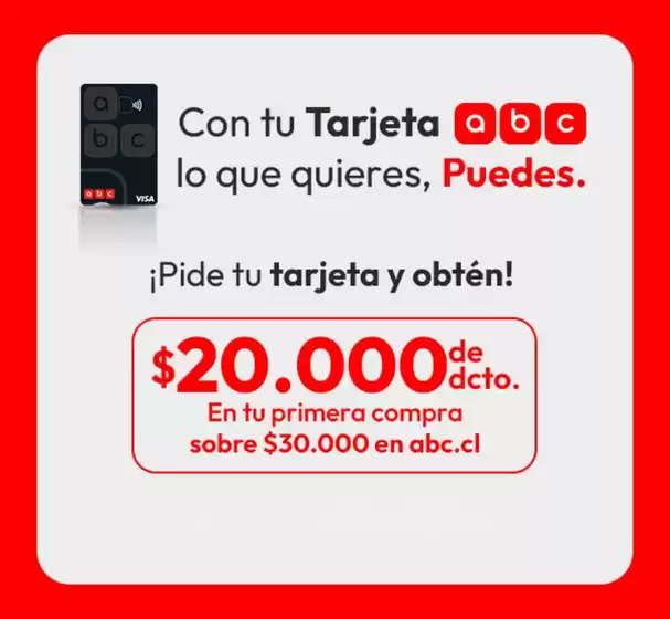 Catálogo Abcdin en Entre Lagos | Pide tu tarjeta y obtén! | 2025-08-28T00:00:00.000Z - 2025-09-15T00:00:00.000Z