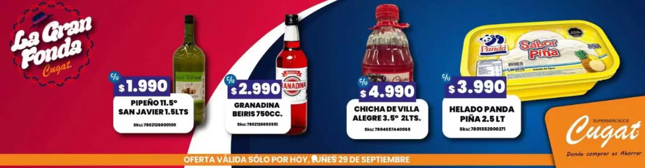 Catálogo Cugat en Alto Hospicio | Oferta exclusivos! | 2025-09-01T00:00:00.000Z - 2025-09-29T00:00:00.000Z