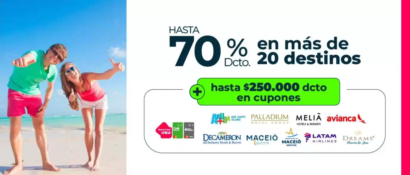 Hasta 70% dcto!