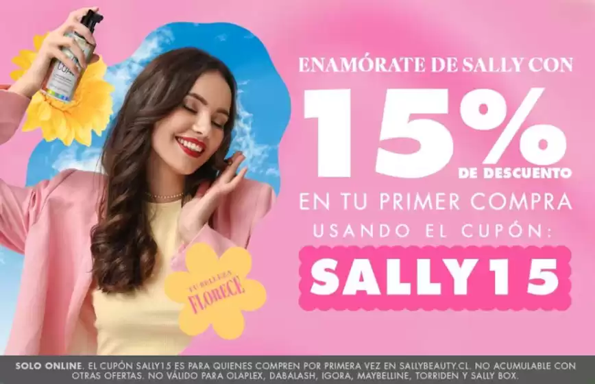 Catálogo Sally Beauty en Temuco | Enamórate de sally con 15% de descuento! | 2025-09-03T00:00:00.000Z - 2025-09-20T00:00:00.000Z