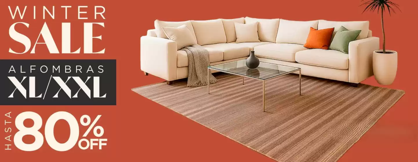 Winter sale! Hasta 80% Off.
