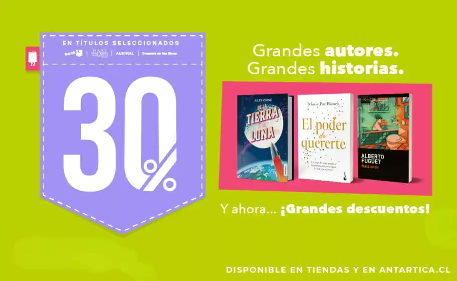 Hasta 30% de dcto!