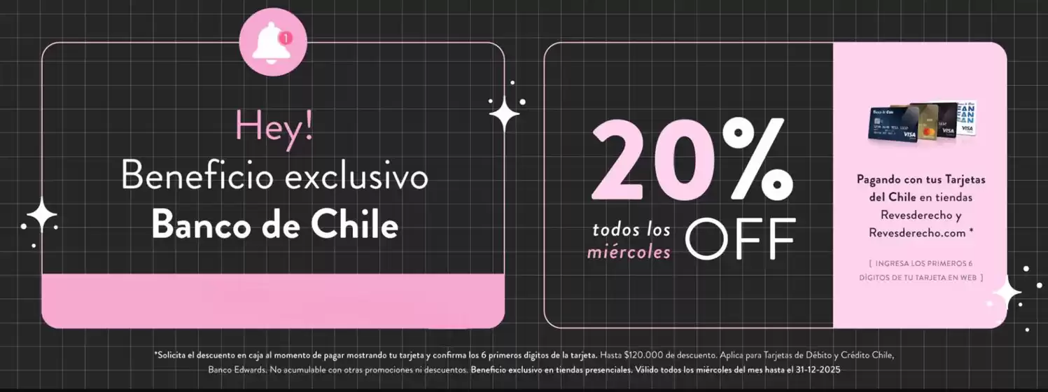 Hasta 20% Off!