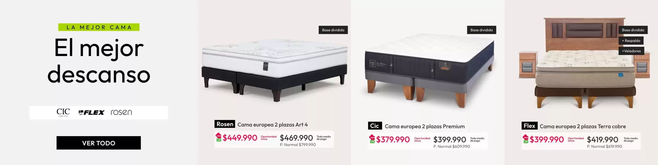 Promociones actuales