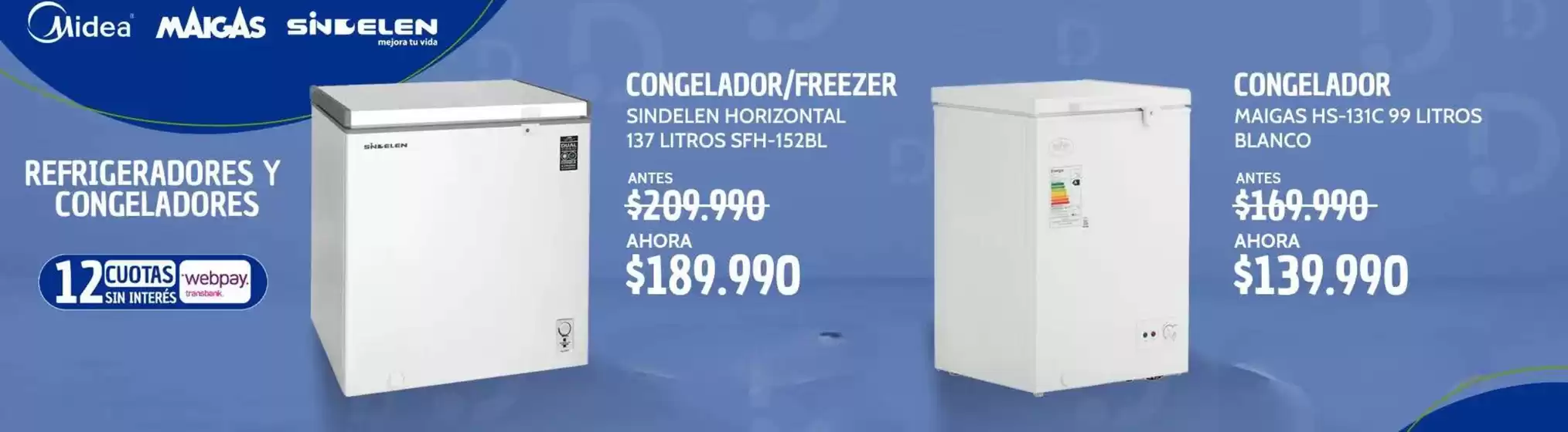Oferta promocional! Hasta 50% dcto.