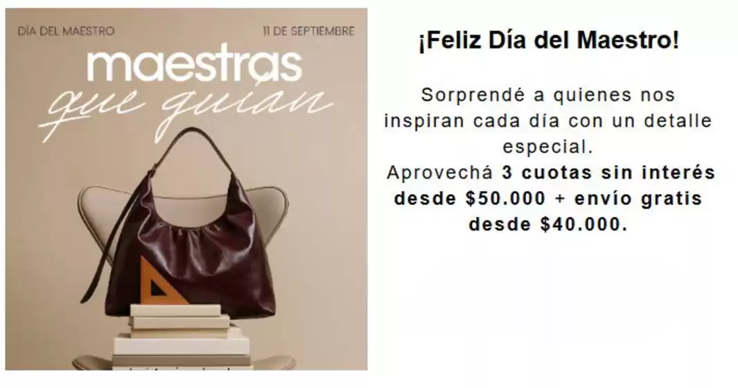 Feliz día del Maestro!