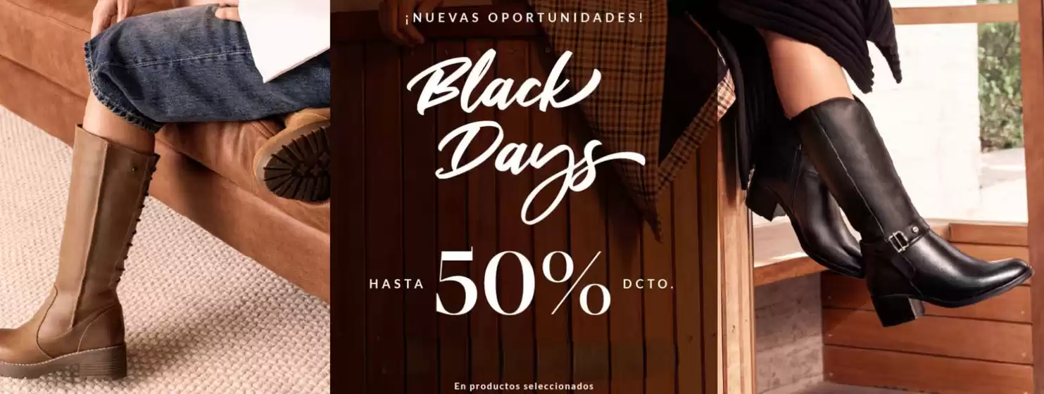 Black days! Hasta 50% dcto.