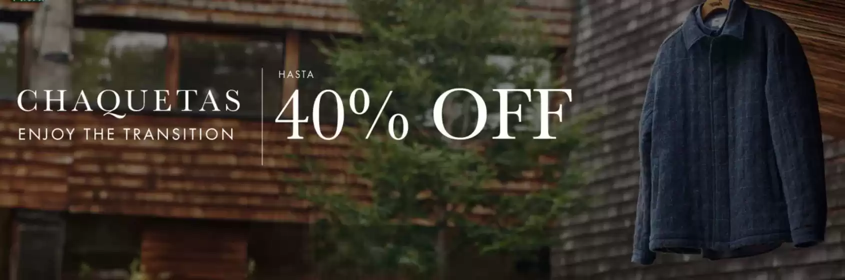 Hasta 40% Off!