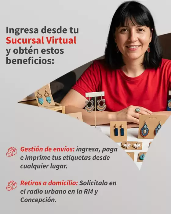 Hasta un 25% en tus envíos!
