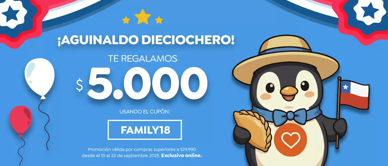 Aguinaldo dieciochero!