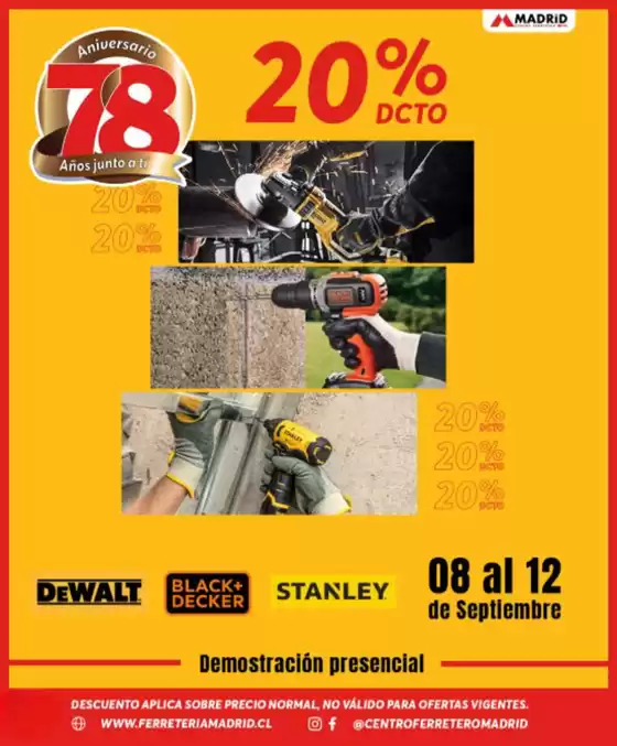 20% de descuento!