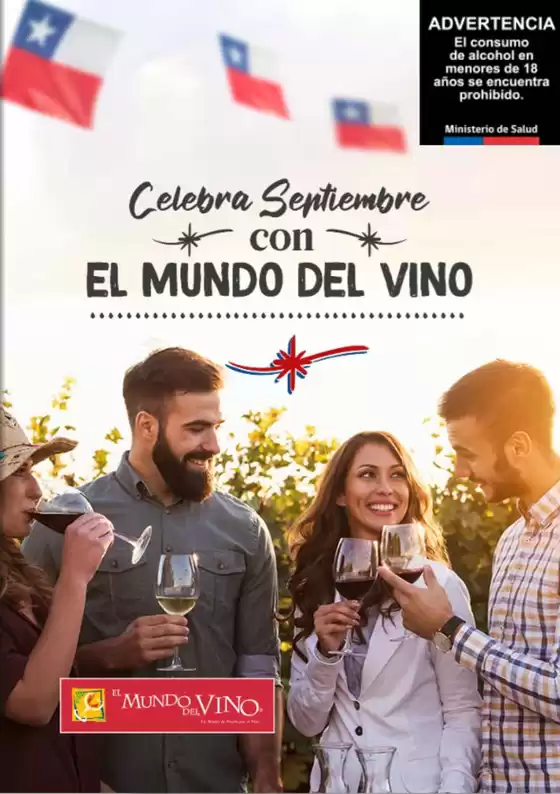 Celebra septiembre con El Mundo del Vino!