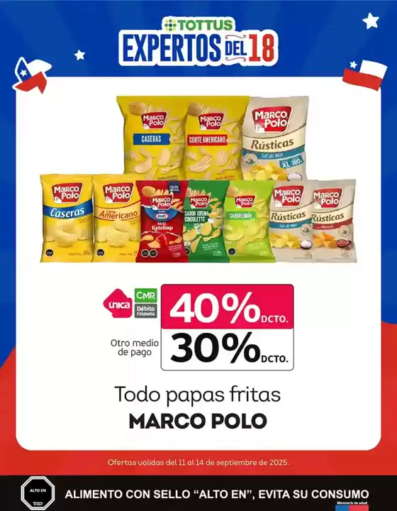 Catálogo Tottus en Machalí | Ofertas para cazadores de gangas | 2025-09-13T00:00:00.000Z - 2025-09-27T00:00:00.000Z
